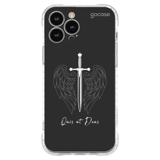 Capinha para celular  Quis ut Deus