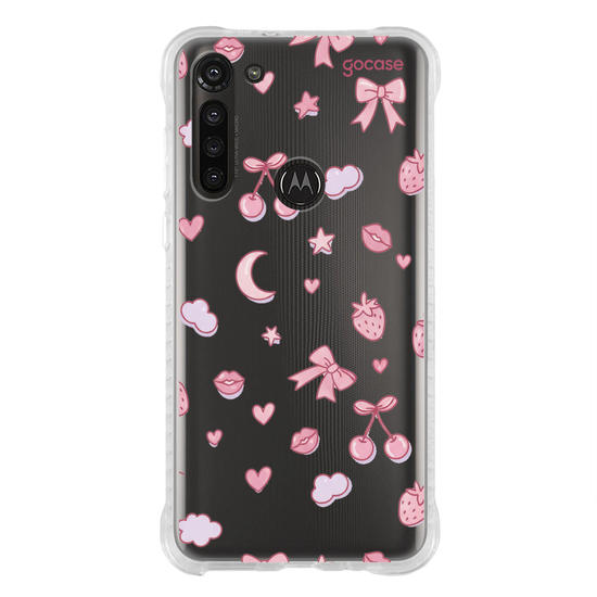 Capinha para celular  Rabiscos Coquette