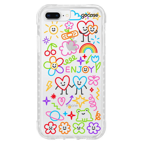 Capinha para celular  Rabiscos Infantis