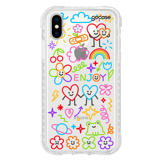 Capinha para celular  Rabiscos Infantis