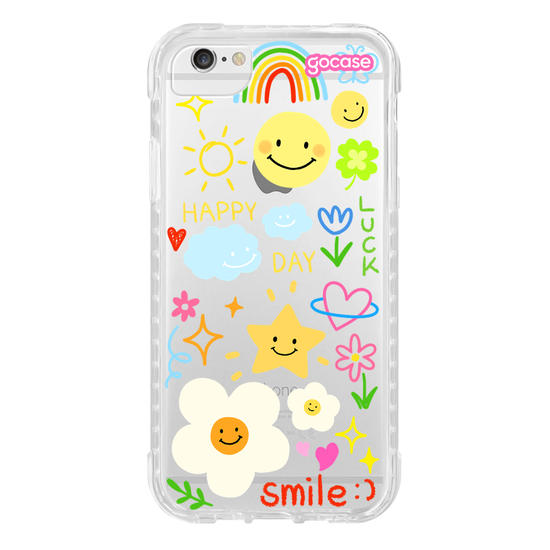 Capinha para celular  Rabiscos Cute
