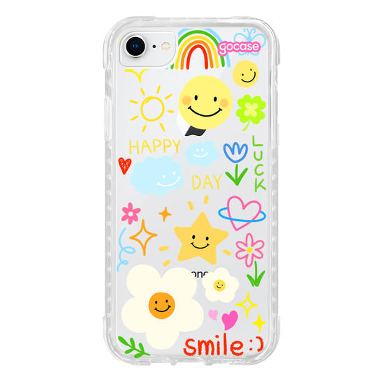 Capinha para celular  Rabiscos Cute
