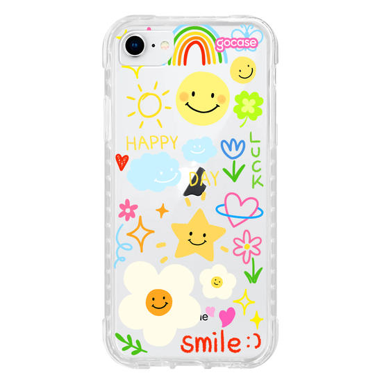 Capinha para celular  Rabiscos Cute