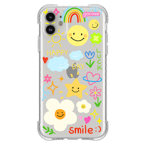 Capinha para celular  Rabiscos Cute