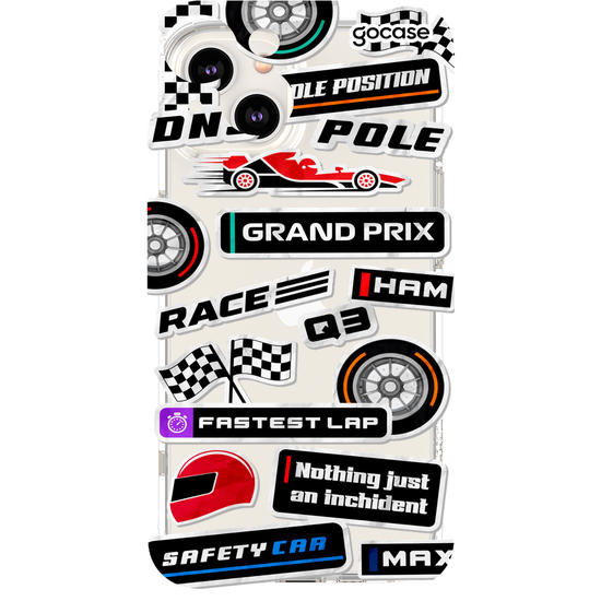 Capinha para celular  Racing Mode Sticker