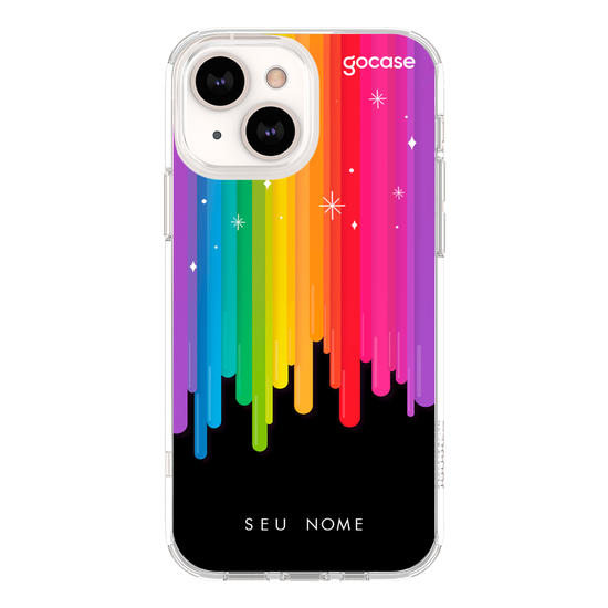 Capinha para celular Rainbow And Stars