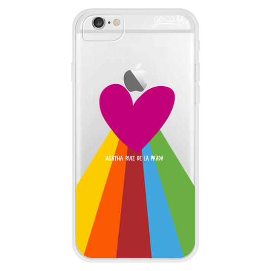 Rainbow Heart Phone Case