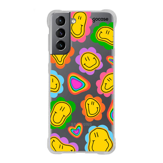 Capinha para celular Rainbow Smile