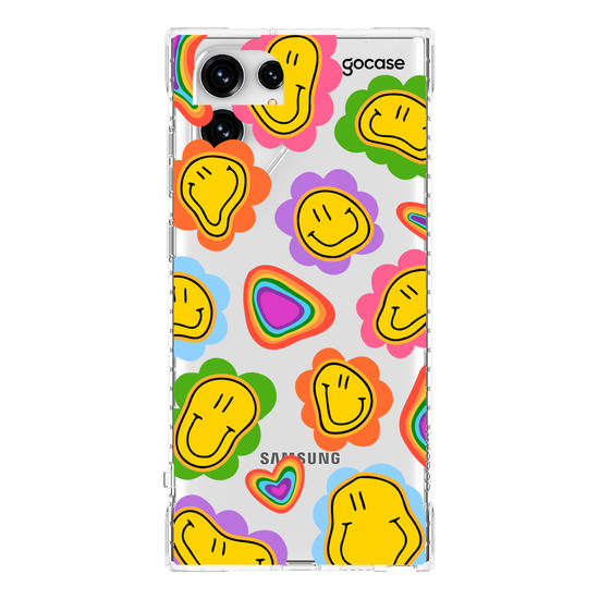 Capinha para celular Rainbow Smile