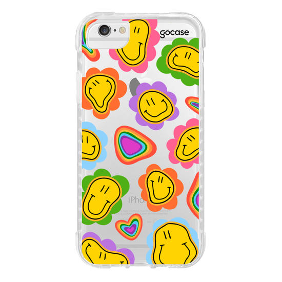 Capinha para celular Rainbow Smile