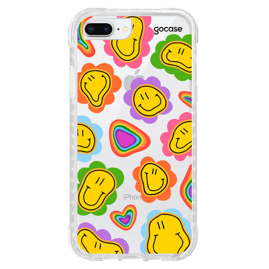 Capinha para celular Rainbow Smile