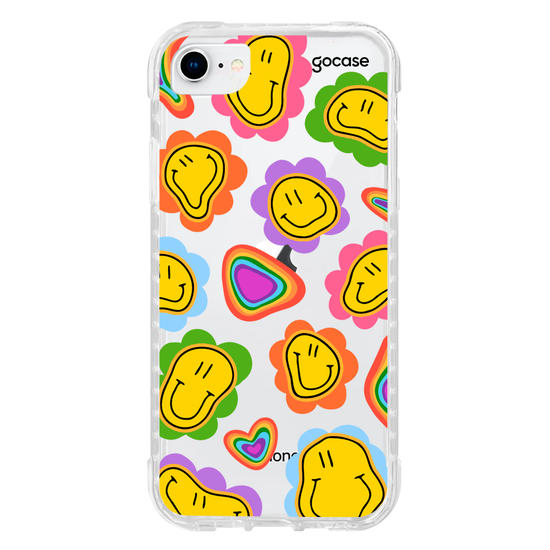 Capinha para celular Rainbow Smile