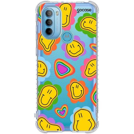 Capinha para celular Rainbow Smile