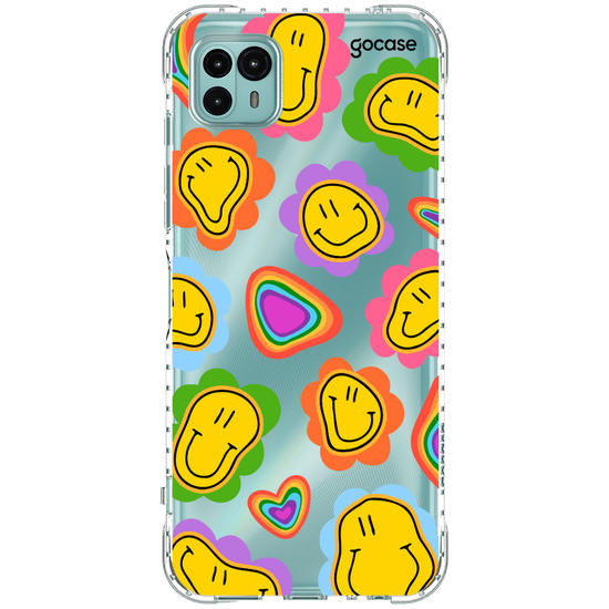 Capinha para celular Rainbow Smile