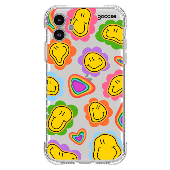 Capinha para celular Rainbow Smile