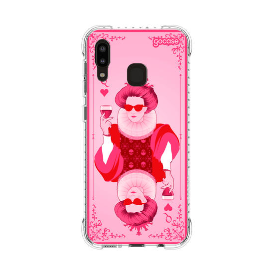 Capinha para celular  Rainha de Copas Pink