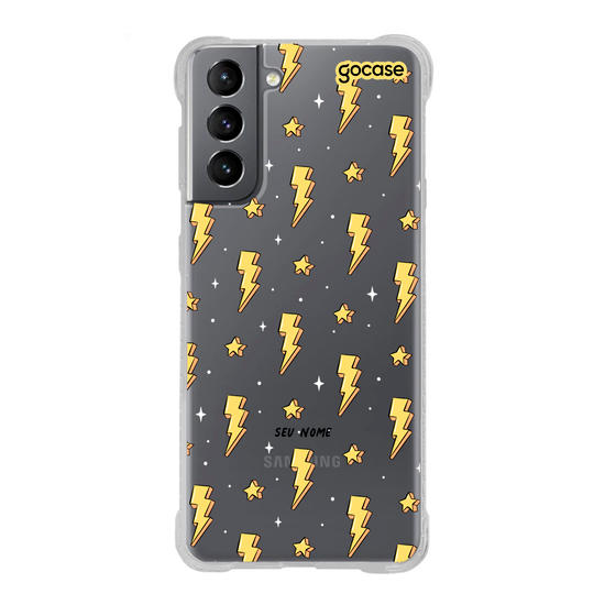 Capinha para celular Raios e Estrelas