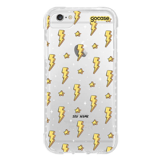 Capinha para celular Raios e Estrelas