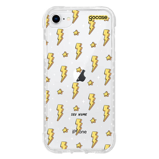 Capinha para celular Raios e Estrelas