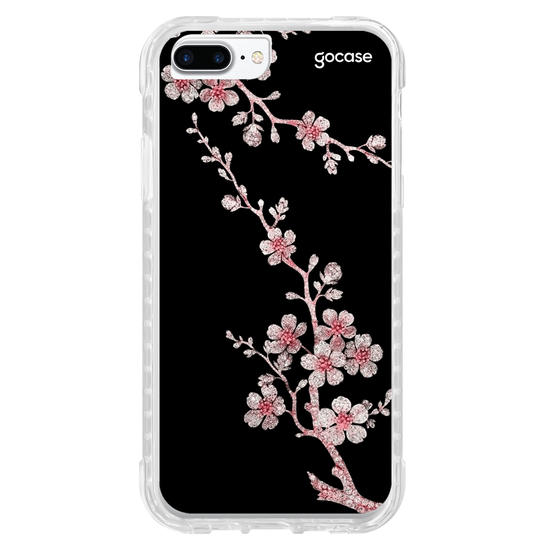 Capinha para celular  Ramo Sakura Elegance