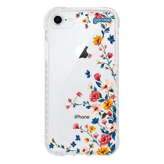Capinha para celular  Ramos de Flora Sunset
