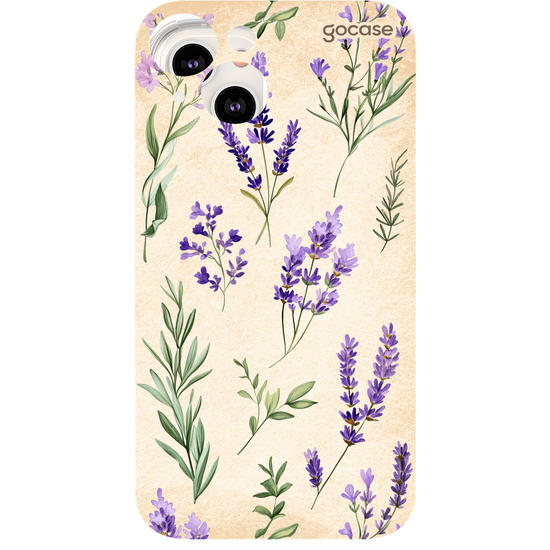 Capinha para celular  Ramos de Lavanda