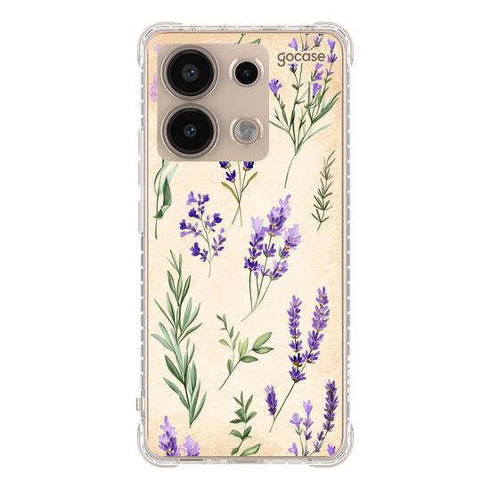 Capinha para celular  Ramos de Lavanda