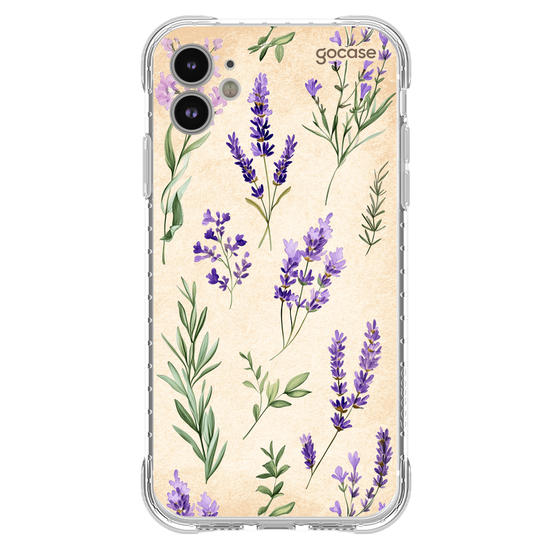 Capinha para celular  Ramos de Lavanda