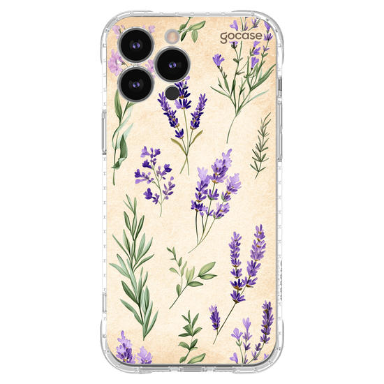 Capinha para celular  Ramos de Lavanda