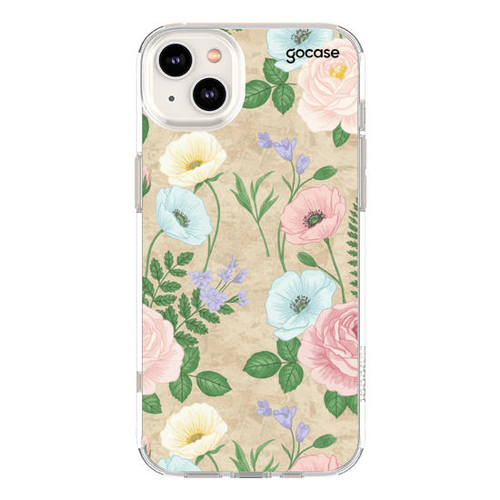 Capinha para celular  Ramos de Rosas Vintage