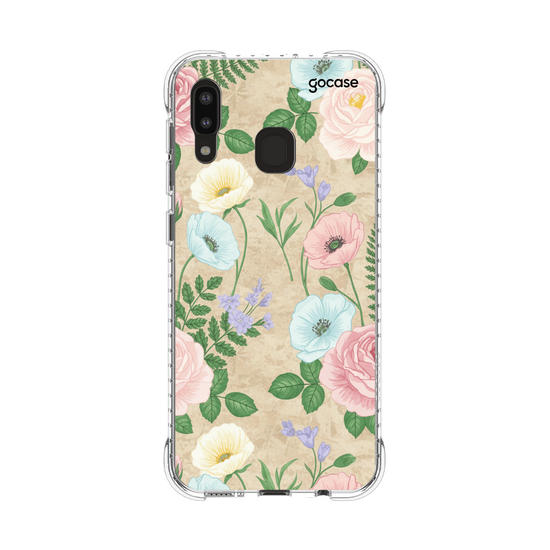 Capinha para celular  Ramos de Rosas Vintage