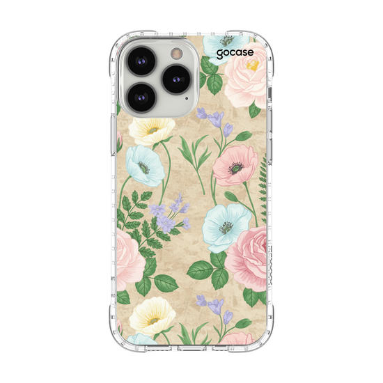 Capinha para celular  Ramos de Rosas Vintage