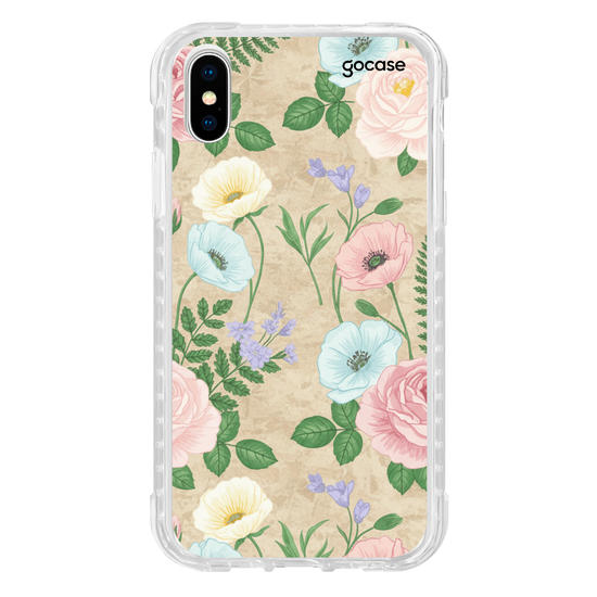 Capinha para celular  Ramos de Rosas Vintage