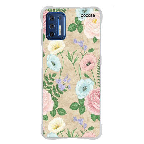 Capinha para celular  Ramos de Rosas Vintage