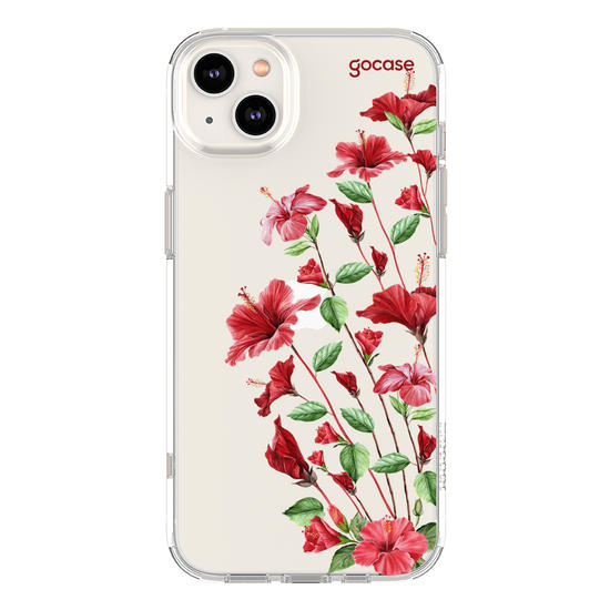 Capinha para celular  Ramos Laterais Hibisco
