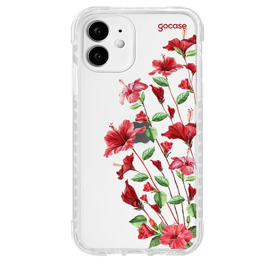 Capinha para celular  Ramos Laterais Hibisco