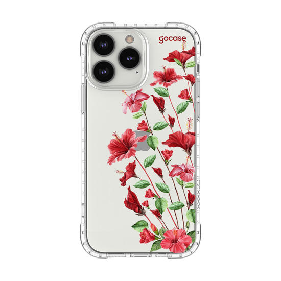 Capinha para celular  Ramos Laterais Hibisco
