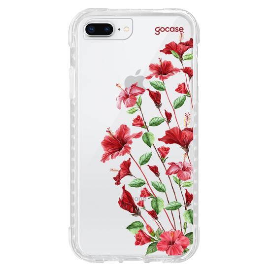 Capinha para celular  Ramos Laterais Hibisco