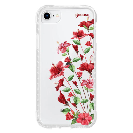 Capinha para celular  Ramos Laterais Hibisco