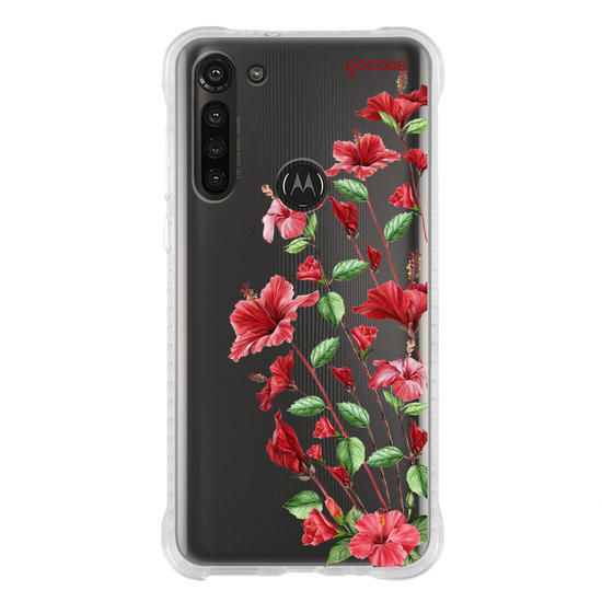 Capinha para celular  Ramos Laterais Hibisco