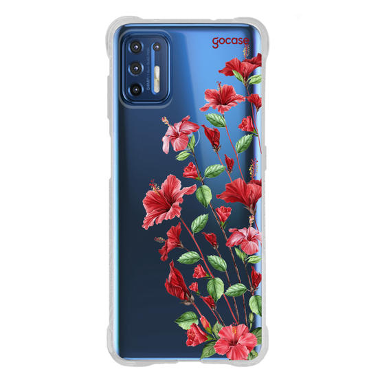Capinha para celular  Ramos Laterais Hibisco