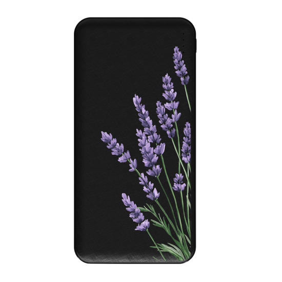 Carregador Portátil Fast Charge - Ramos Laterais - Lavanda