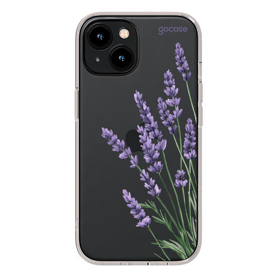 Capinha para celular  Ramos Laterais - Lavanda