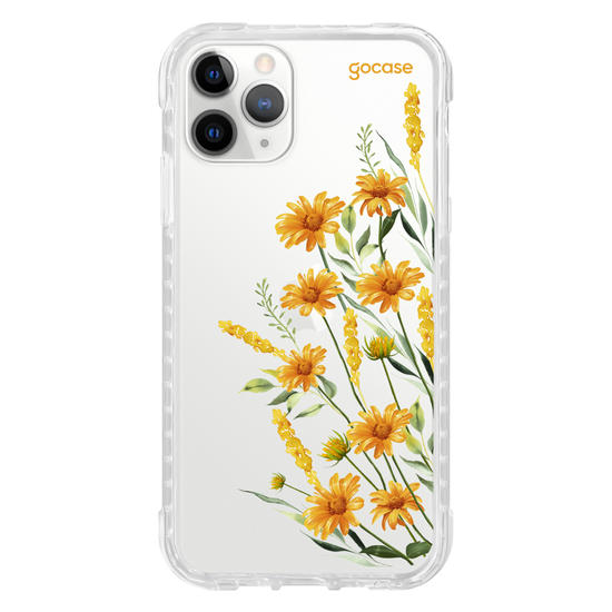 Capinha para celular Ramos Laterais Margaridas