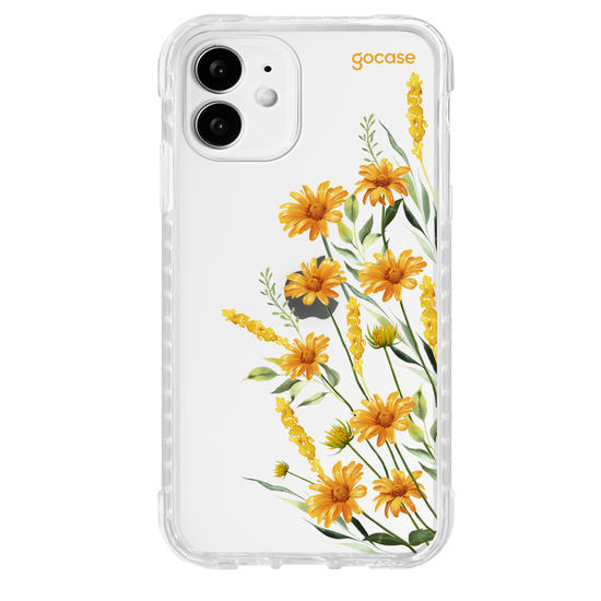 Capinha para celular Ramos Laterais Margaridas