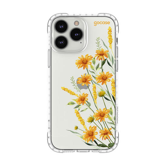 Capinha para celular Ramos Laterais Margaridas