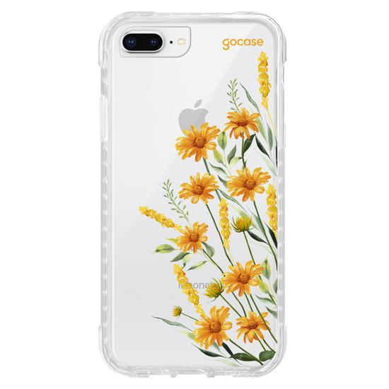 Capinha para celular Ramos Laterais Margaridas