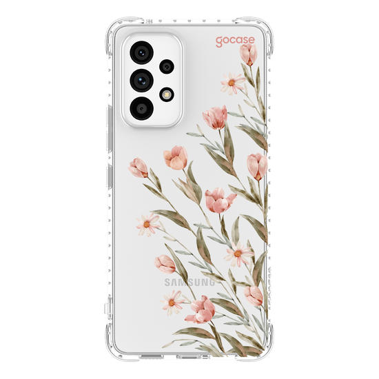 Capinha para celular  Ramos Laterais Tulipa