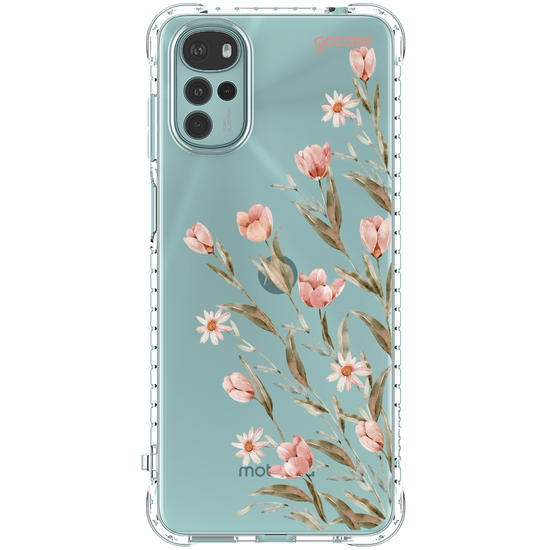 Capinha para celular  Ramos Laterais Tulipa