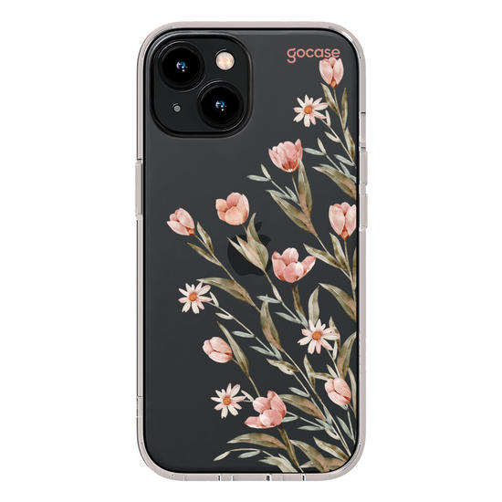 Capinha para celular  Ramos Laterais Tulipa